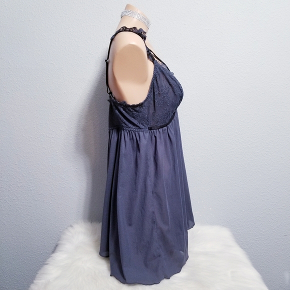 Torrid lingerie teddy night wear sleep wear lace 2 - Picture 4 of 4